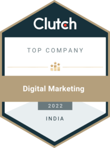Clutch TOP Digital marketing Company - Award