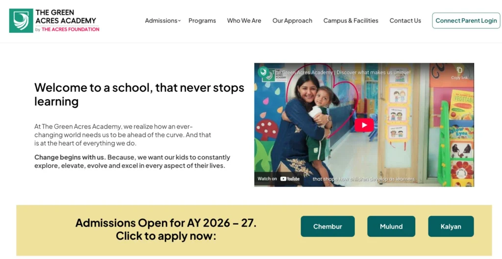 TGAA website image SEO case study